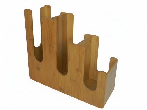 Elegant bamboo cup holder